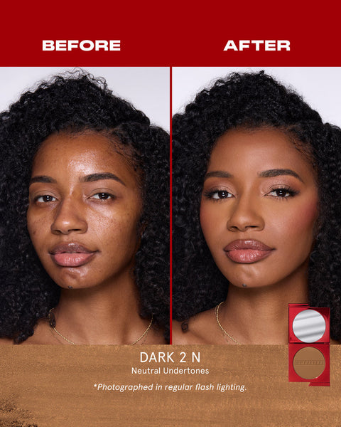 ONE SIZE BY PATRICK STARRR Turn Up The Base Powder Foundation