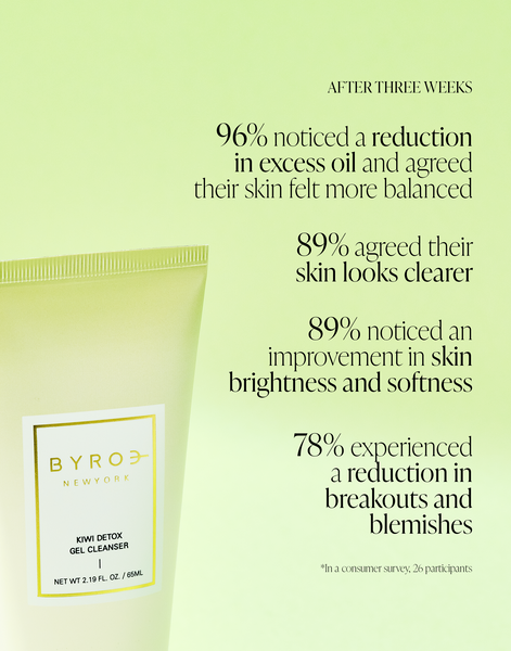 BYROE Kiwi Detox Gel Cleanser