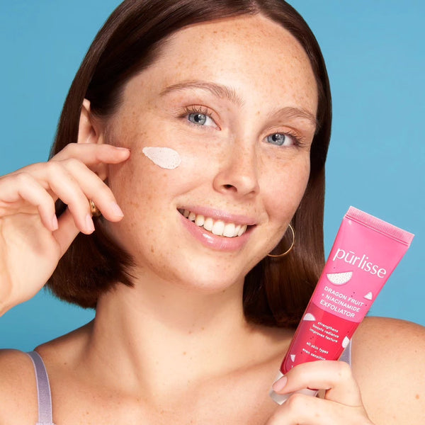 PURLISSE Dragon Fruit + Niacinamide Exfoliator