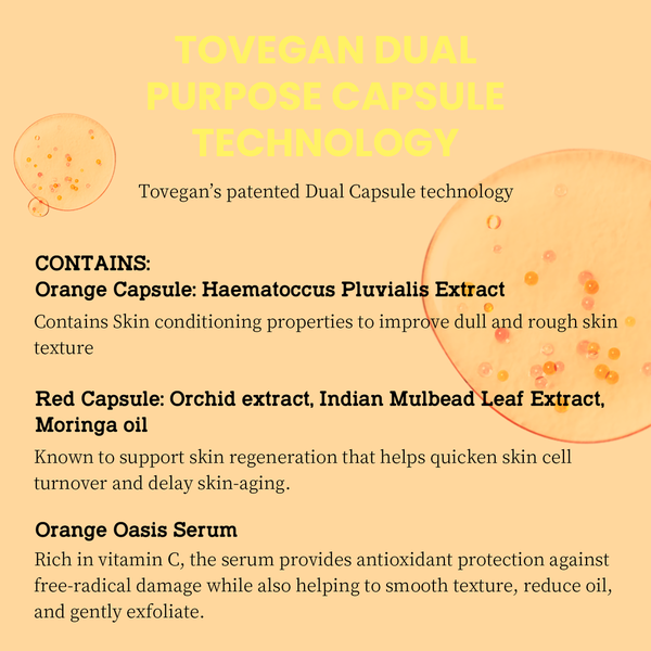 TOVEGAN Orange Oasis Serum