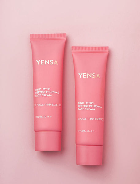 YENSA Pink Lotus Peptide Renewal Face Cream