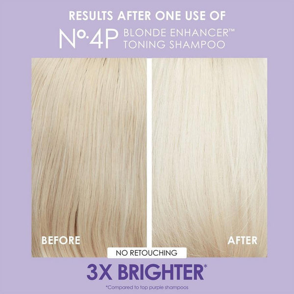 OLAPLEX No4P Blonde Enhancer Toning Shampoo