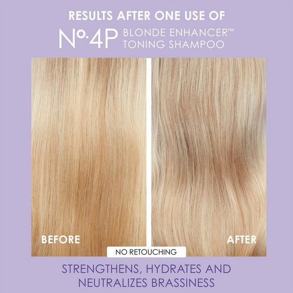 OLAPLEX No4P Blonde Enhancer Toning Shampoo