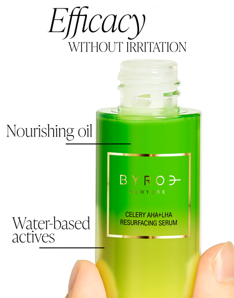 BYROE Celery AHA + LHA Resurfacing Serum