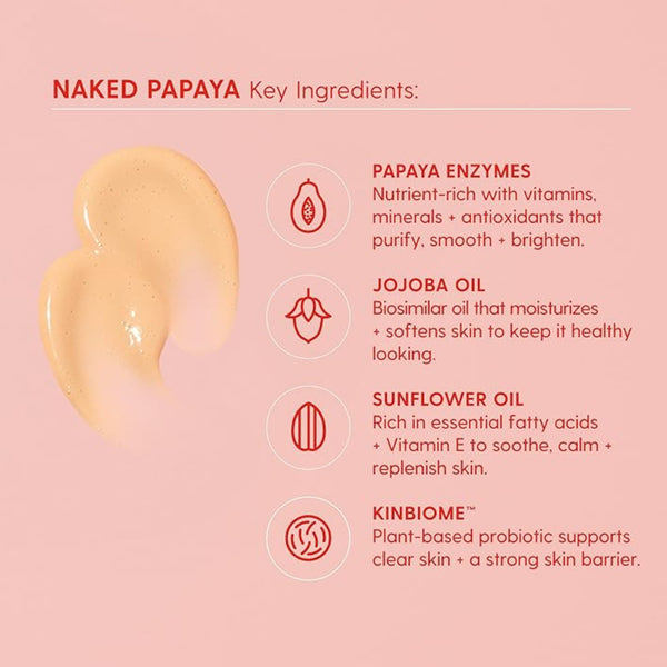 KINSHIP Naked Papaya Gentle Enzyme Face Cleanser