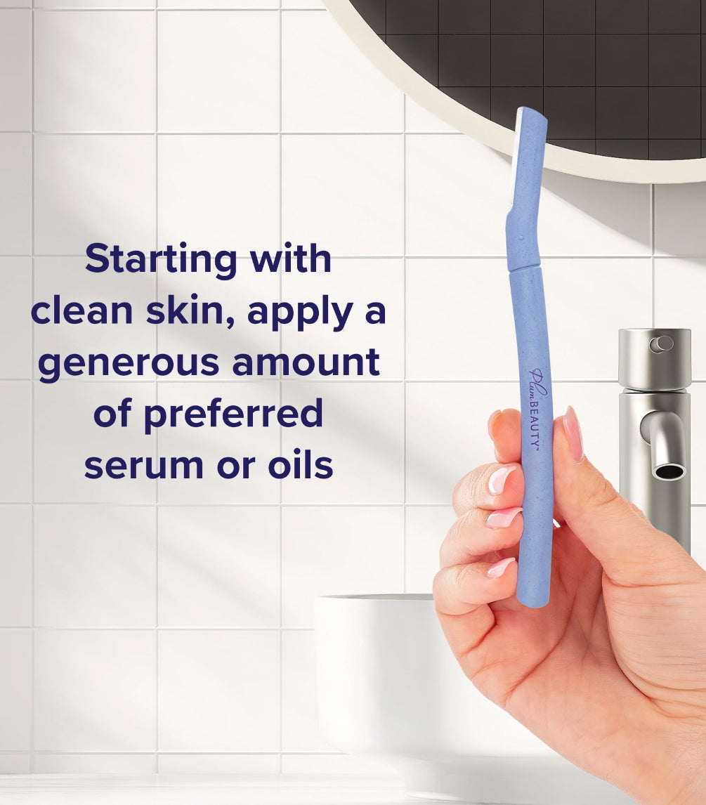 PLUM BEAUTY Facial Shaping Razors