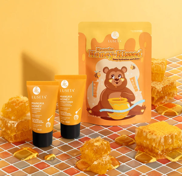 LUSETA Manuka Honey Kissed Shampoo and Conditioner