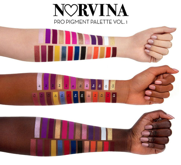 ANASTASIA Norvina Pro Pigment Palette Vol 1