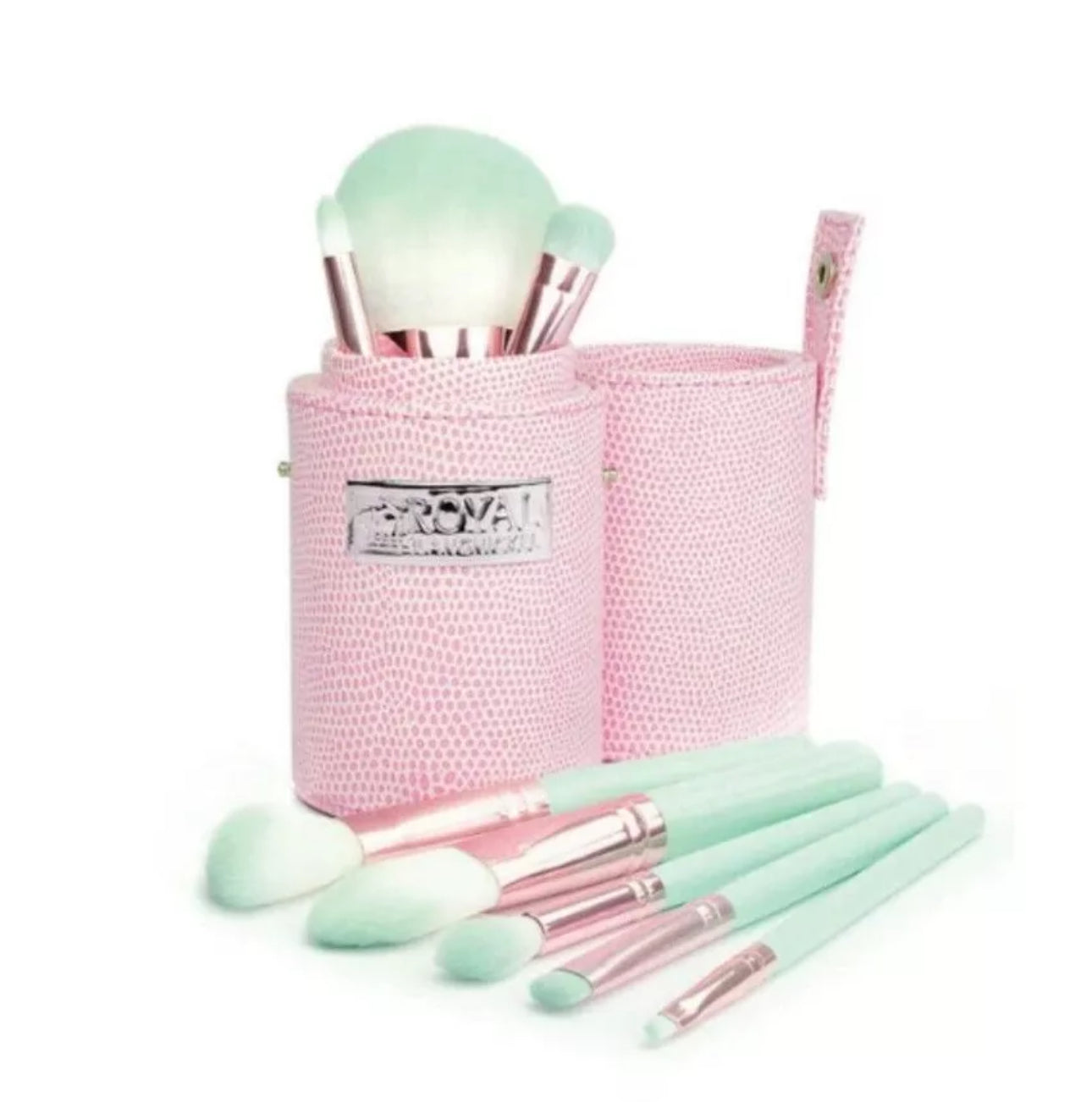 ROYAL & LANGNICKEL  Professional Makeup Brushes 9-Piece Travel Brush Kit