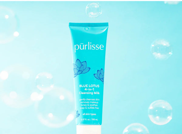 PURLISSE Blue Lotus 4~IN~1 Cleansing Milk