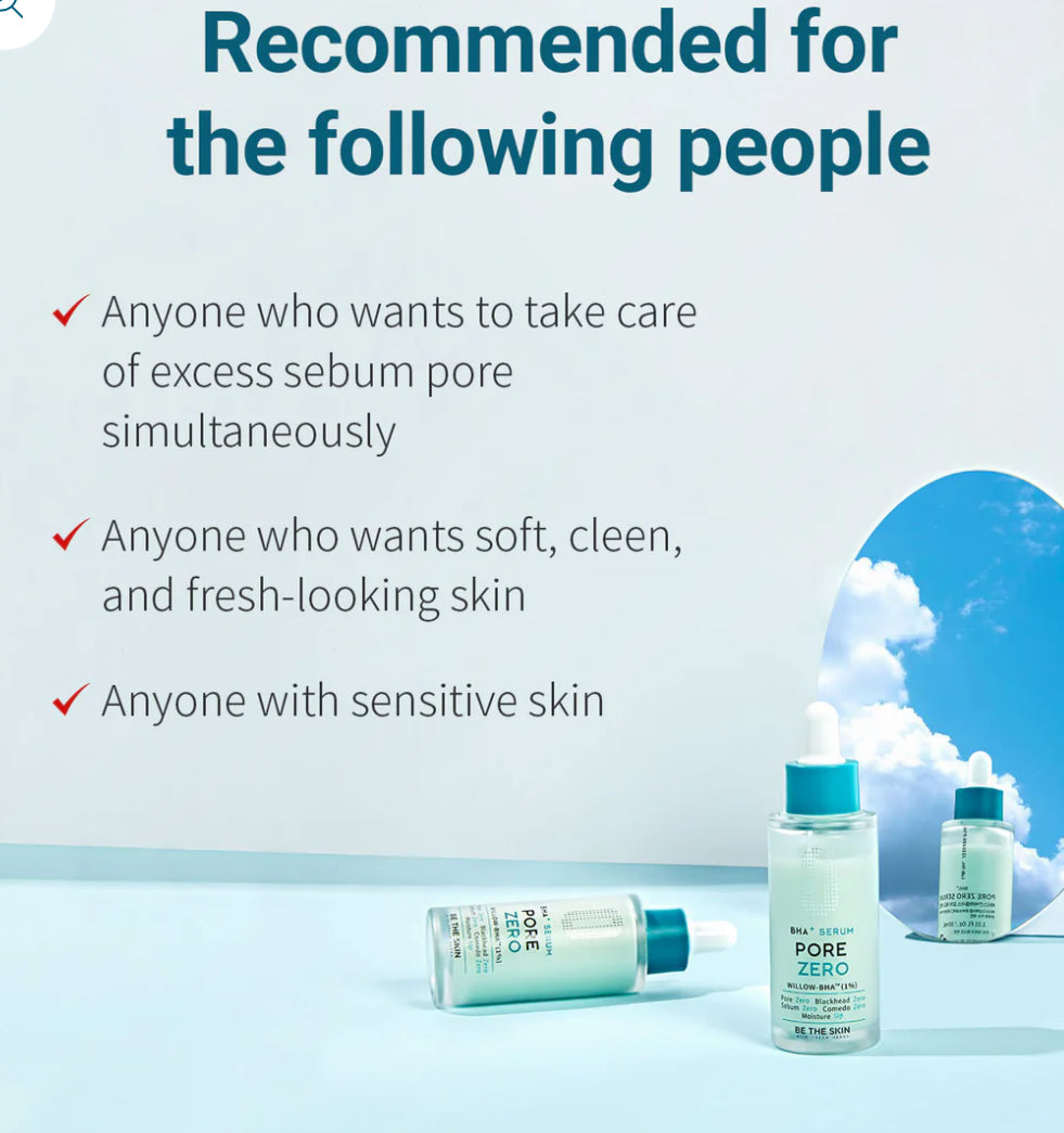 BE THE SKIN Bha+Pore Zero Serum