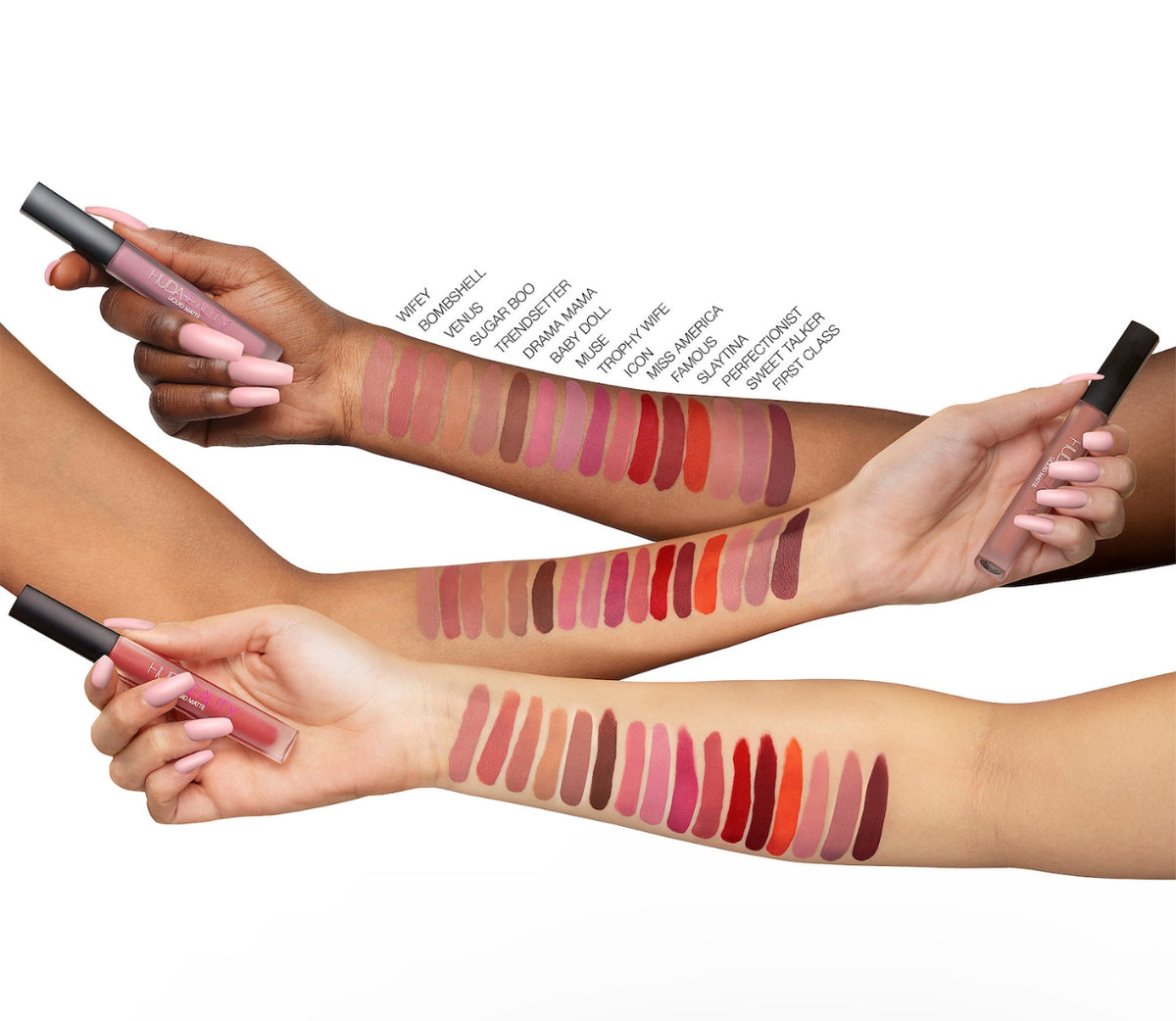 HUDA BEAUTY Liquid Matte Lipstick