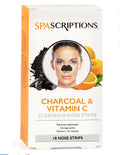 SPASCRIPTIONS Charcoal & Vitamin C Cleansing Nose Strips