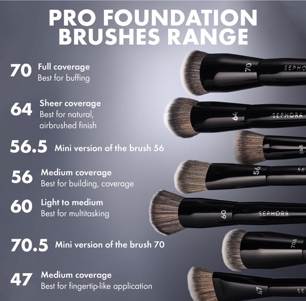 SEPHORA Pro Foundation Brush #56