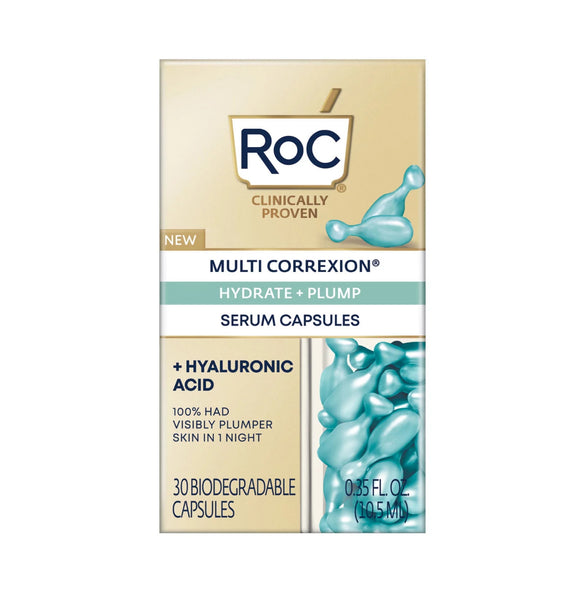 ROC Multi Correxion Hydrate + Plump Night Serum Capsules