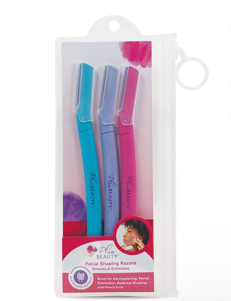 PLUM BEAUTY Facial Shaping Razors