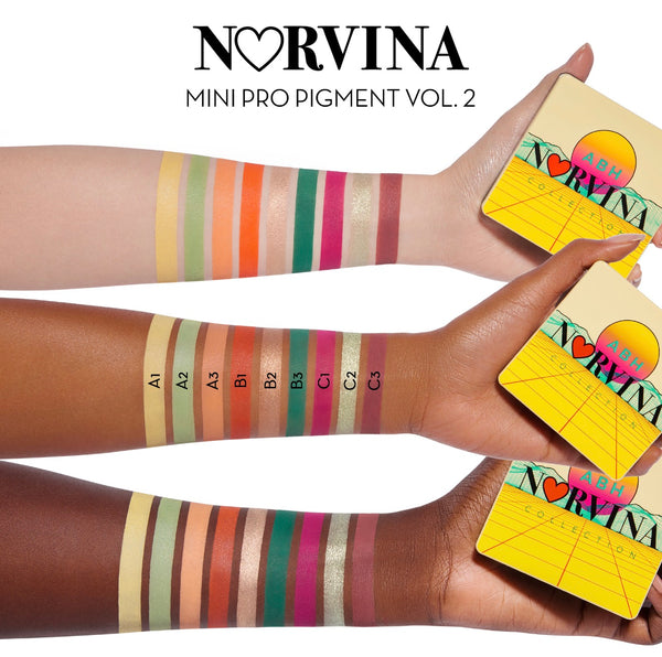 ANASTASIA Norvina Mini Pro Pigment Palette Vol 2
