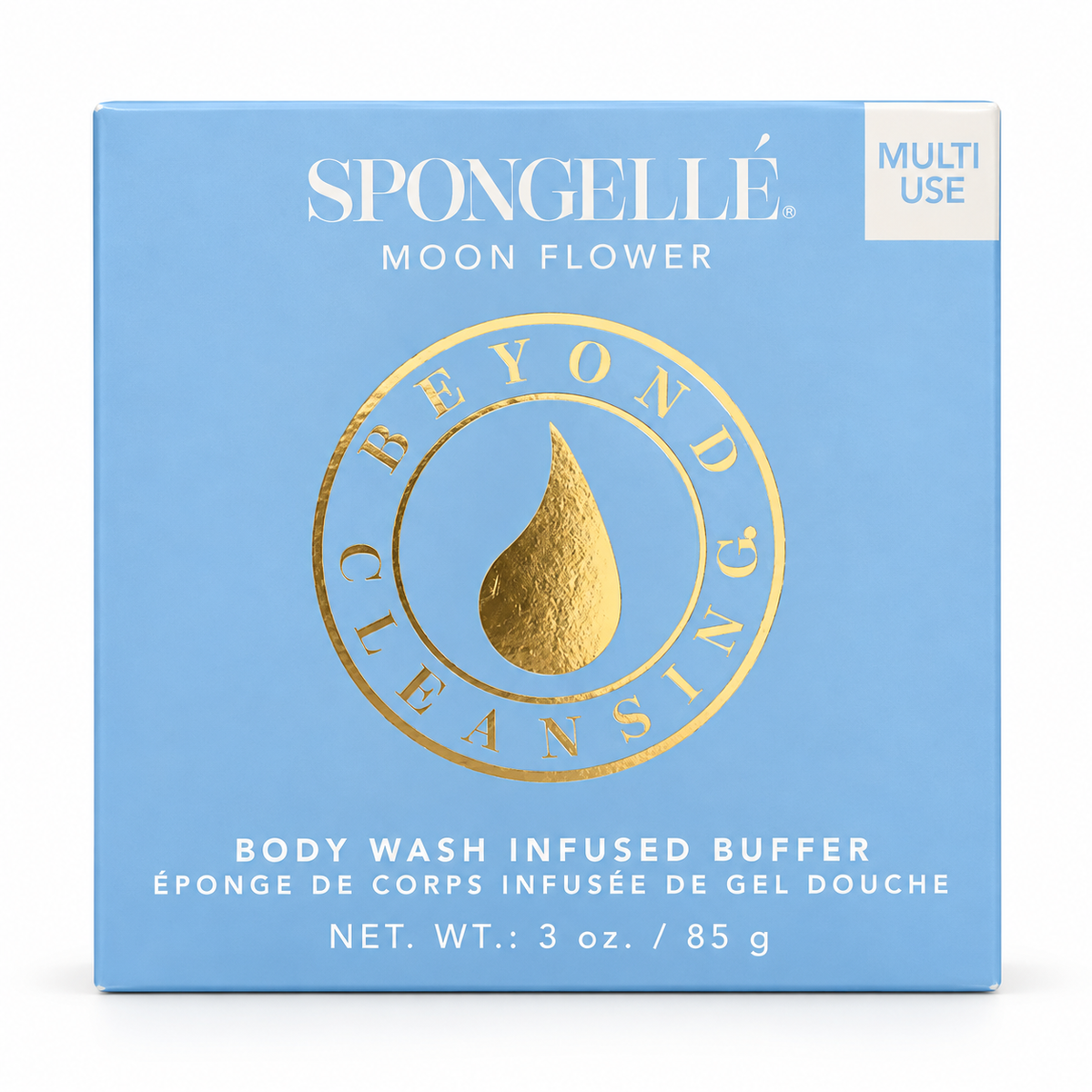 SPONGELLE Moon Flower Body Wash Infused Buffer