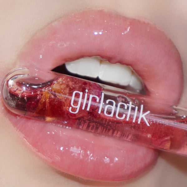 GIRLACTIK Rose Oil Clear Petal Gloss