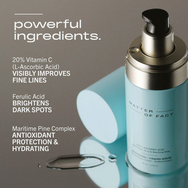 MATTER OF FACT Brightening + Firming Serum