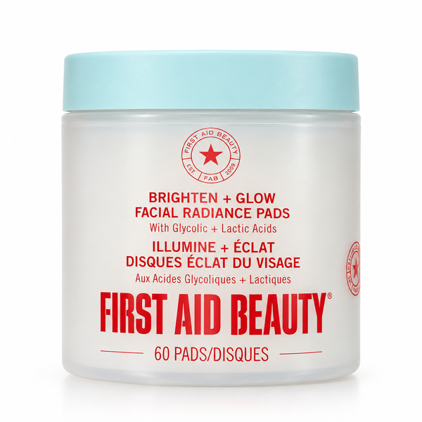 FIRST AID BEAUTY Brighten + Glow Facial Radiance Pads