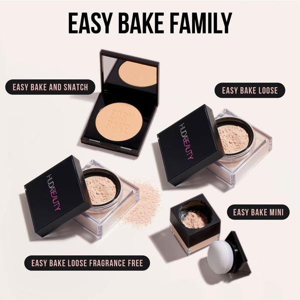 HUDA BEAUTY Easy Bake and Snatch Pressed Brightening and Setting Powder
