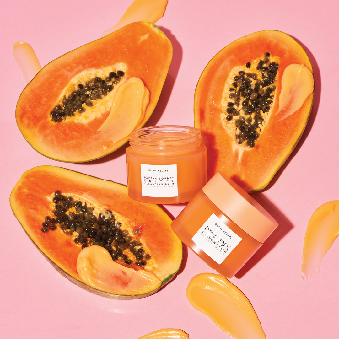 GLOW RECIPE Papaya Sorbet Enzyme Cleansing Balm