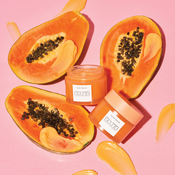 GLOW RECIPE Papaya Sorbet Enzyme Cleansing Balm