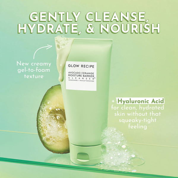 GLOW RECIPE Avocado Ceramide Moisture Barrier Cleanser