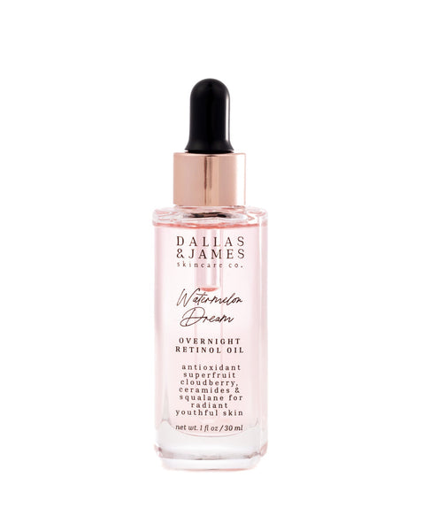 DALLAS & JAMES Watermelon Dream Overnight Retinol Oil