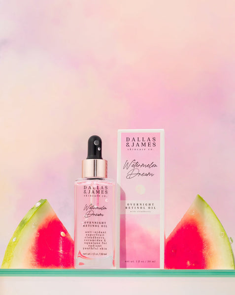 DALLAS & JAMES Watermelon Dream Overnight Retinol Oil