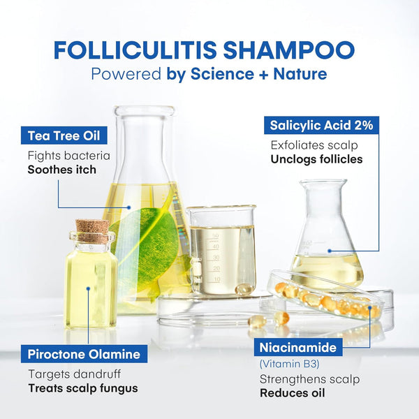 HERMON Folliculitis Relief Shampoo