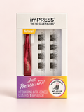 IMPRESS The No Glue Falsies Kit – Natural