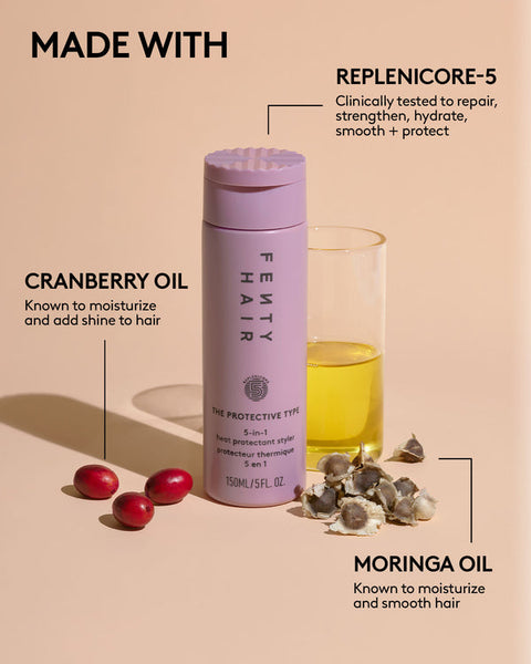 FENTY BEAUTY The Protective Type 5-in-1 Heat Protectant Styler