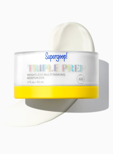SUPERGOOP Triple Prep Weightless Multitasking Moisturizer Spf 40