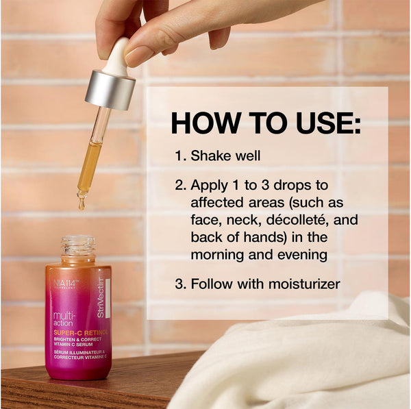 STRIVECTRIN Super-C Retinol Brighten Correct Vitamin C Serum