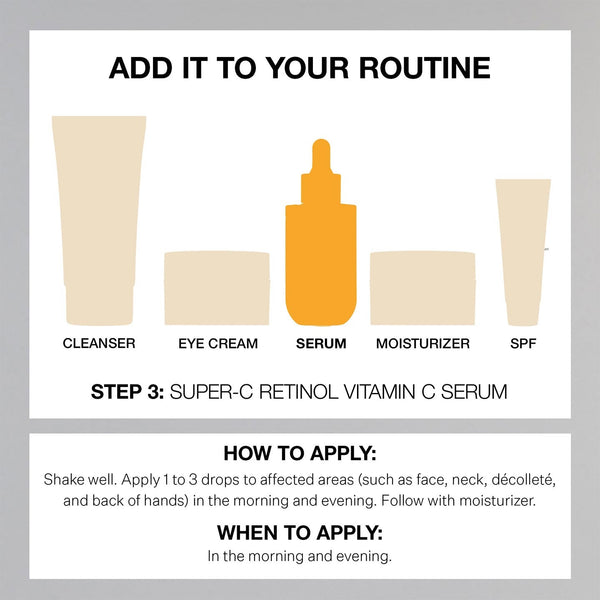 STRIVECTRIN Super-C Retinol Brighten Correct Vitamin C Serum