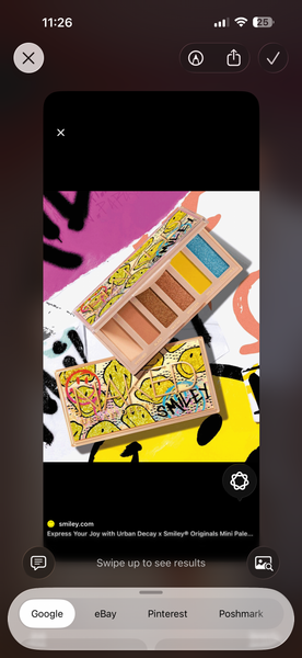 URBAN DECAY x Smiley Naked Mini Palette