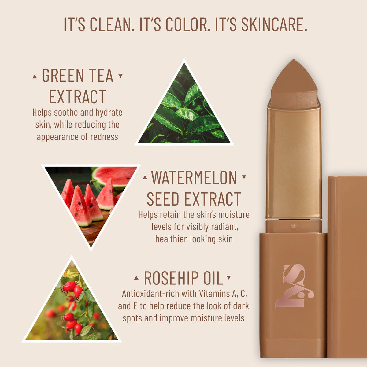 LYS BEAUTY Triple Fix Serum Skin Tint Stick
