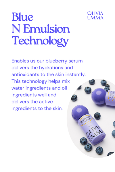 OLIVIAUMMA GLASS SKIN TANGHULU BLUEBERRY SERUM