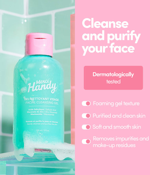 MERCI HANDY Cleanse and Purify Facial Cleansing Gel
