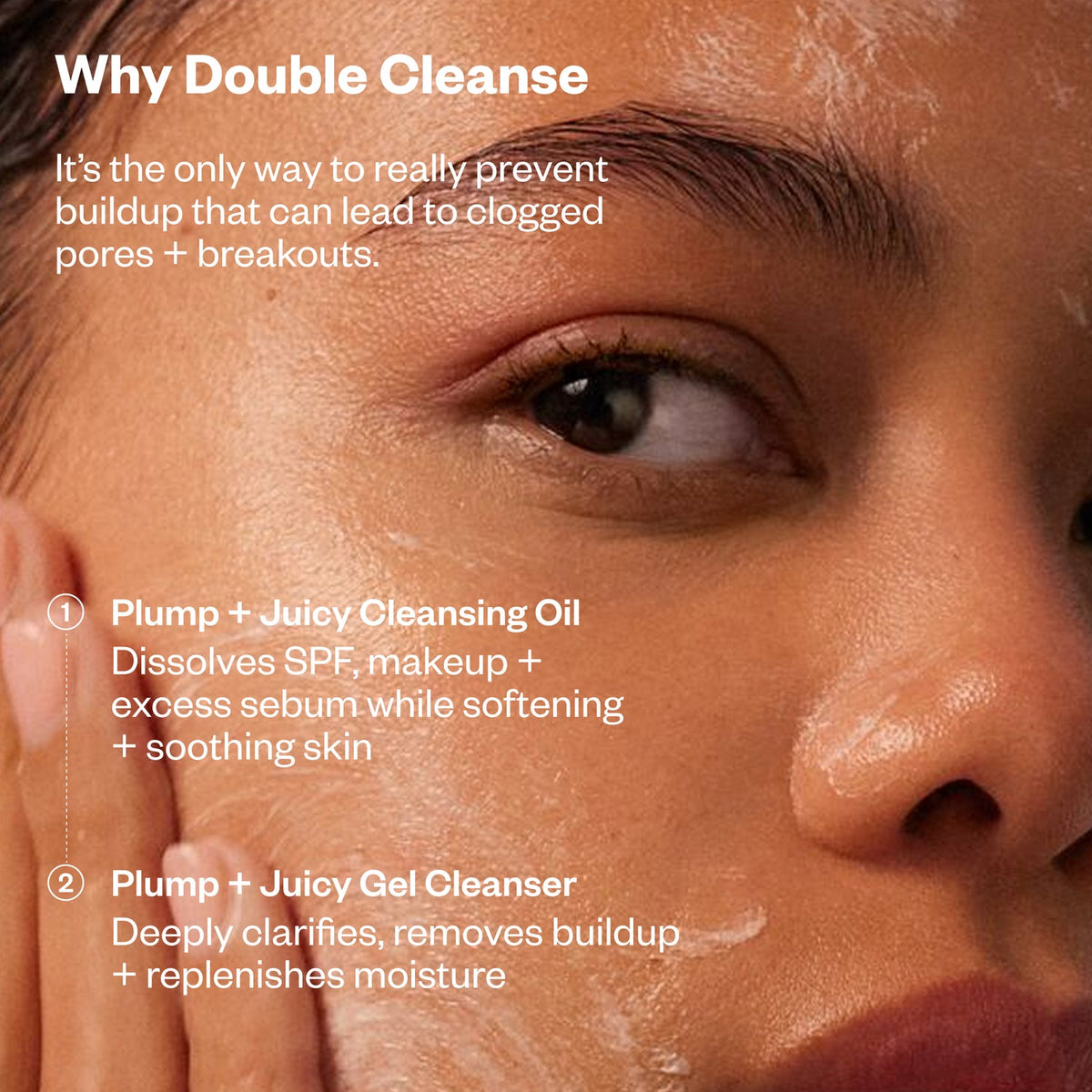 KOSAS Plump + Juicy Cushiony Calm Botanical Cleansing Oil