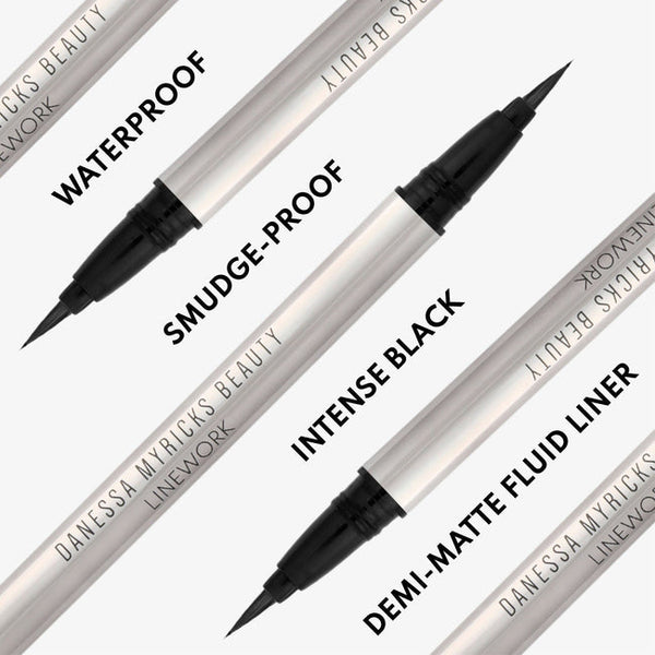DANESSA MYRICKS Linework Paintbrush Fluid Eyeliner