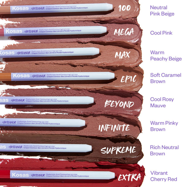 KOSAS Hotliner Hyaluronic Acid Contouring Lip Liner