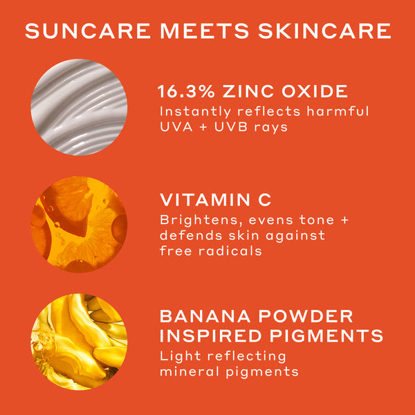 OLEHENRIKSEN BANANA BRIGHT MINERAL SUNSCREEN SPF 30