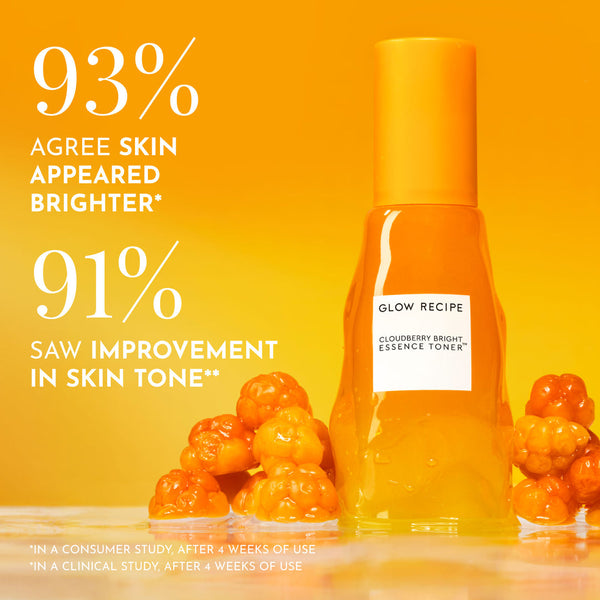 GLOW RECIPE Cloudberry Bright Essence Toner