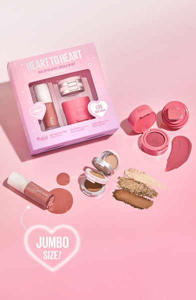 KAJA Heart to Heart Best of Eye, Cheek & Lip Set