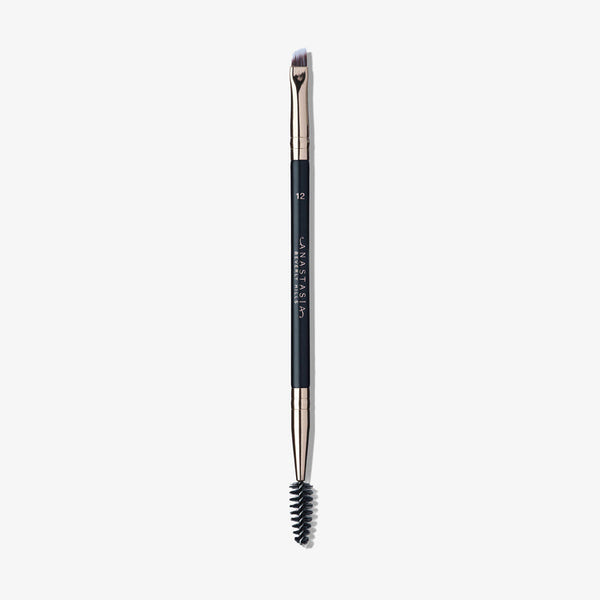 ANASTASIA Dual Ended Firm Angled Eyebrow Brush #12