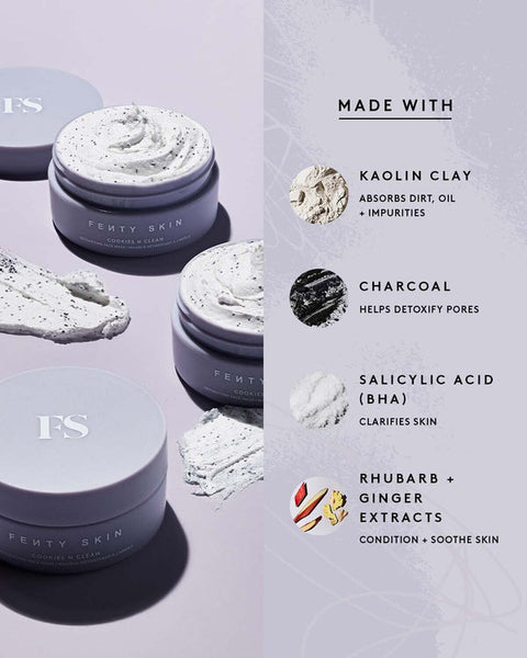 FENTY BEAUTY COOKIES N CLEAN DETOX FACE MASK