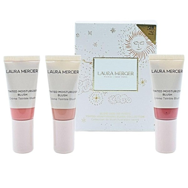 LAURA MERCIER Glow and Go Forth Mini Tinted Moisturizer Blush Trio